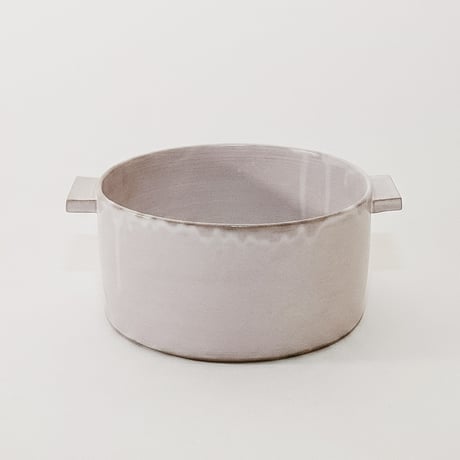 土鍋 M　（アッシュグレー）［Fujii Msy Pottery］