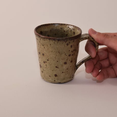 マグカップ（tall/緑）[作手窯]
