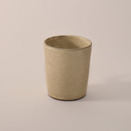 マグカップ（calm）カーキアイボリー［Fujii Msy Pottery］