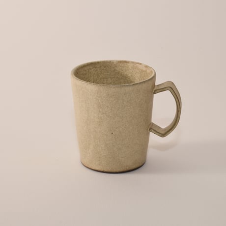 マグカップ（calm）カーキアイボリー［Fujii Msy Pottery］