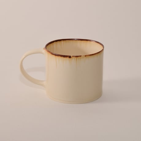マグカップ（白＋鉄）[atelier mochigi]