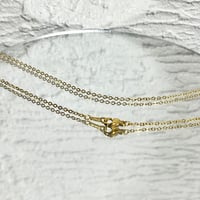 ゴールドアズキチェーン(1.5mm)