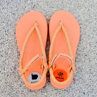 buntA Waraji Sandal VARORA. LUMA RISE / Sunrise Orange FIRST LIMITED