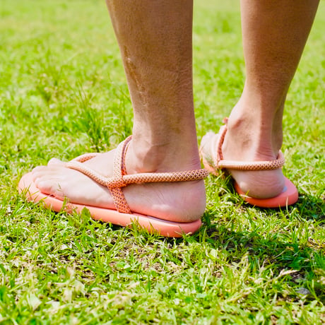 buntA Waraji Sandal VARORA. LUMA RISE / Sunrise Orange FIRST LIMITED
