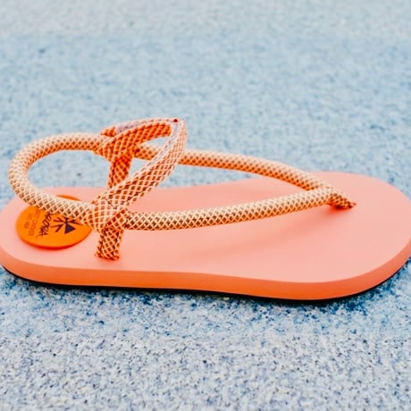 buntA Waraji Sandal VARORA. LUMA RISE / Sunrise Orange FIRST LIMITED