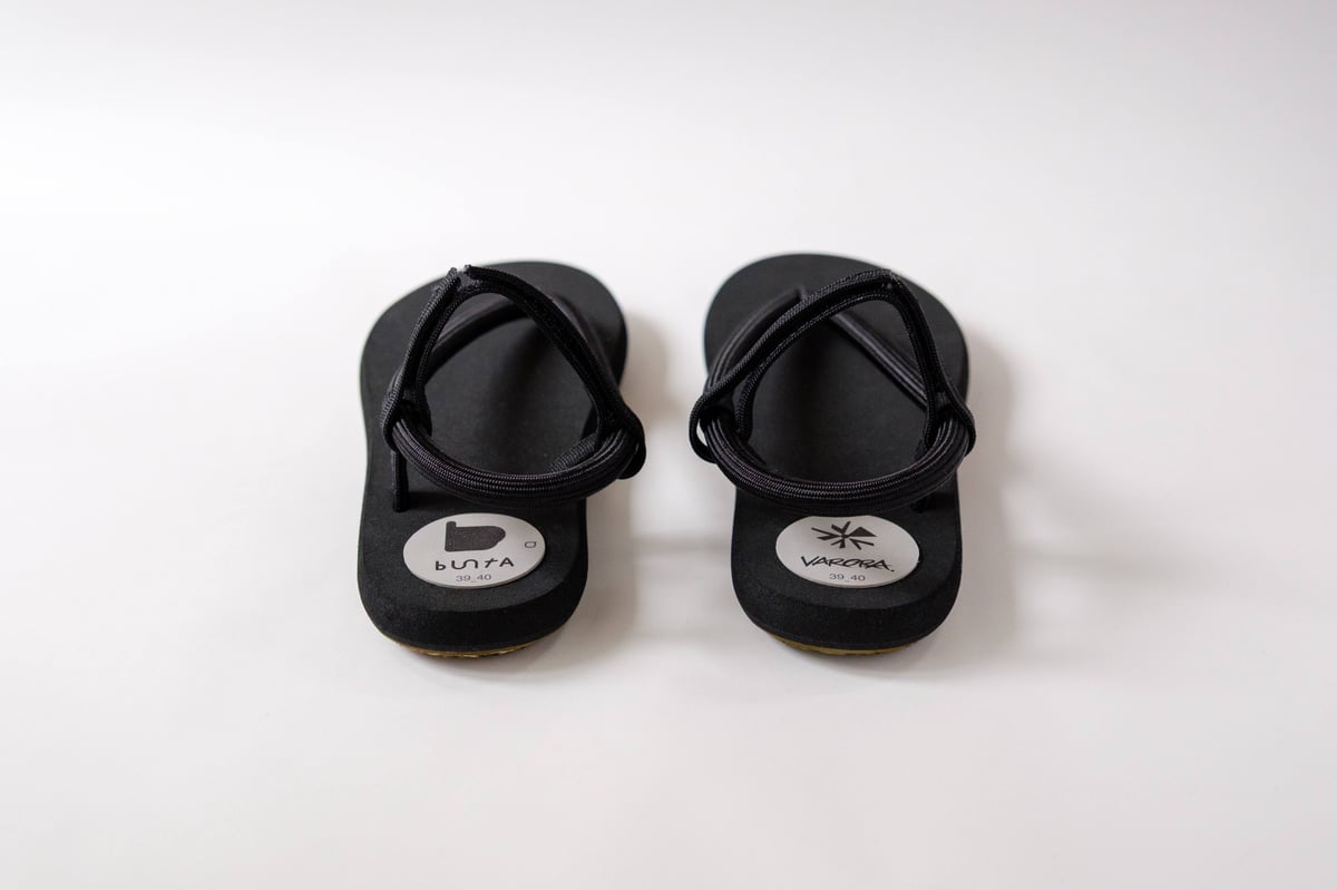 buntA Waraji Sandal VARORA. LUMA RISE / Ash Bla