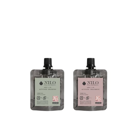 高濃度フルボ酸 ACTIVATE SHAMPOO・TREATMENT50mL / お試しサイズセット