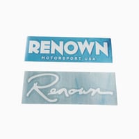 Renown sticker(C)