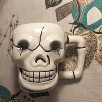 1960s　スカル　マグカップ　ビンテージ