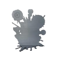 Splash 酸洗鉄 ブックエンド／アクセサリースタンド