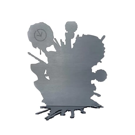 Splash 酸洗鉄 ブックエンド／アクセサリースタンド