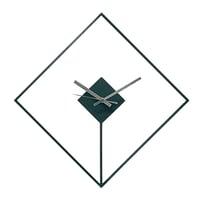GRAVIRoN Hang DIAMOND｜鉄製ひっ掛け時計・壁掛け時計｜黒皮鉄