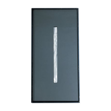 GRAVIRoN Papers Box｜鉄製ティッシュケース・ティッシュボックス｜黒皮鉄