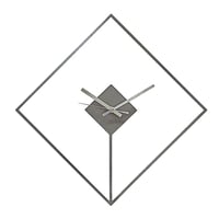 GRAVIRoN Hang DIAMOND｜鉄製ひっ掛け時計・壁掛け時計｜酸洗鉄