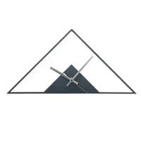 GRAVIRoN Hang TRIANGLE｜鉄製ひっ掛け時計・壁掛け時計｜黒皮鉄
