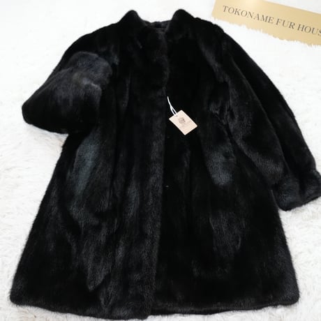 高級 ブラックミンク 毛皮 コート 艶あり レディース MINK 鼬 CATEGORY Mink / 水貂 | TOKONAME FUR HOUSE