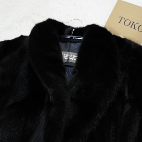 Vintage Fur Japan Dark Mink Coat - SAGA MINK