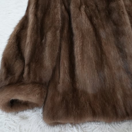 Mario Valentino Pastel Mink Fur Jacket