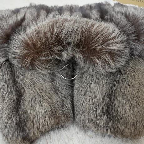 Silver Fox Coat - Royal SAGA MINK Vintage Fur Japan