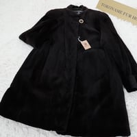 Shaved Mink Coat GIOVANNI VALENTINO - SAGA MINK Genuine Vintage Fur Japan