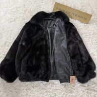 Reversible Mink Zip Jacket UnisexAdult Vintage Fur Japan