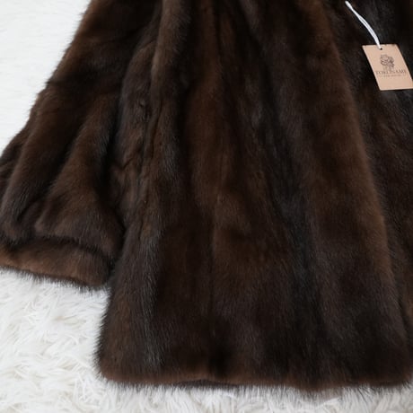 Dark Mink Coat - SAGA MINK