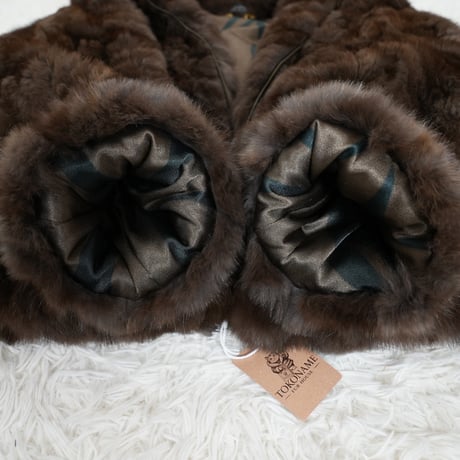 Russian Sable Zip Hoody Jacket Vintage Fur Japan