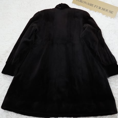 Shaved Mink Coat GIOVANNI VALENTINO - SAGA MINK Genuine Vintage Fur Japan