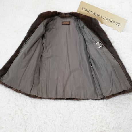 Dark Mink Coat - SAGA MINK