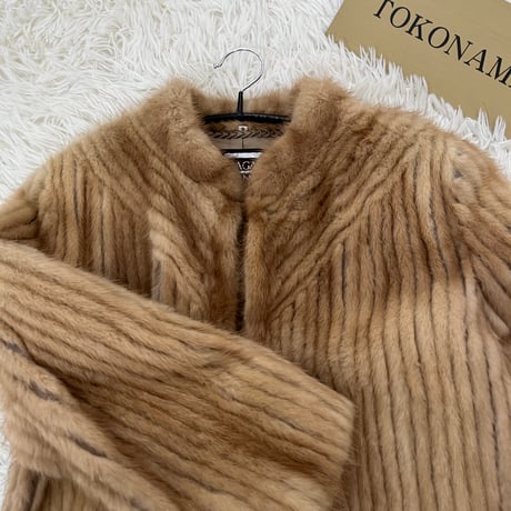 Demi Buff Mink Jaclet - SAGA MINK Genuine Vintage Fur Japan