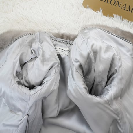 Sapphire Mink Long Coat - EMBA Genuine Vintage Fur Japan