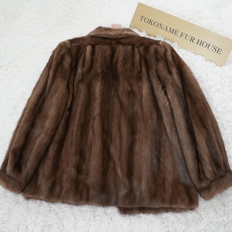 Mario Valentino Pastel Mink Fur Jacket