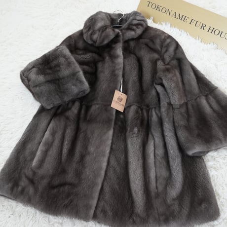 BlueIris Mink Coat - Saga Furs Lightweight Recent Models