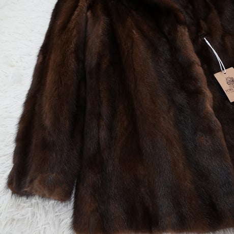 Dark Mink Jacket Vintage Fur Japan