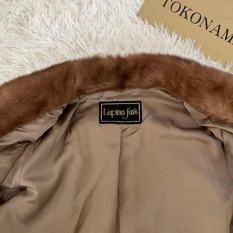 Demi Buff Mink Jacket Vintage Fur Japan