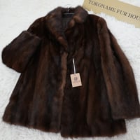 Dark Mink Jacket Vintage Fur Japan