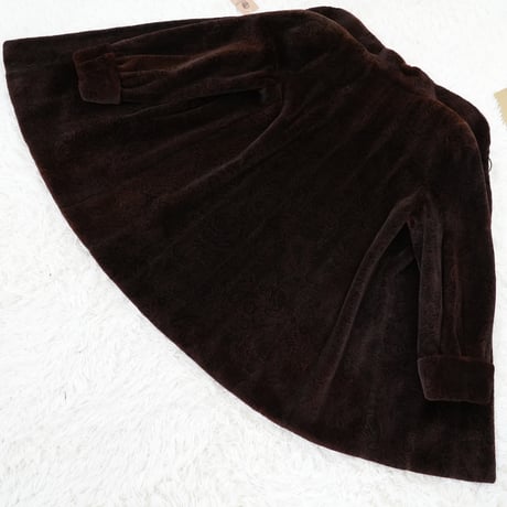 Shaved Mink  Paisley Pattern - EMBA Genuine Vintage Fur Japan
