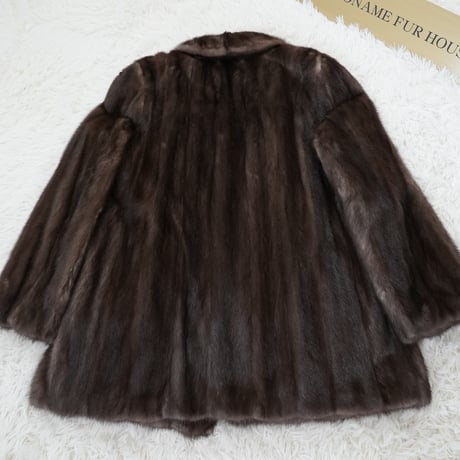 Blue Iris Mink Coat - EMBA Vintage Fur Japan
