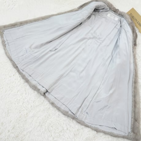 Sapphire Mink Long Coat - EMBA Genuine Vintage Fur Japan