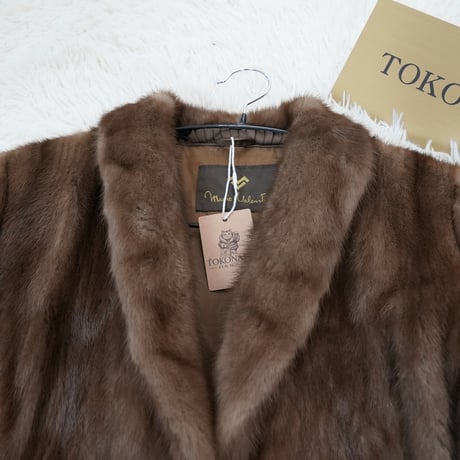 Mario Valentino Pastel Mink Fur Jacket
