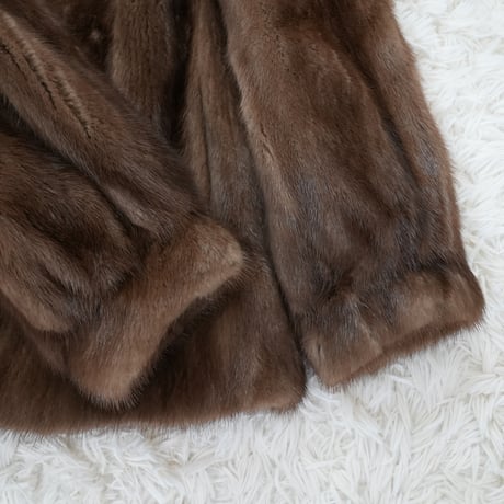 Mario Valentino Pastel Mink Fur Jacket