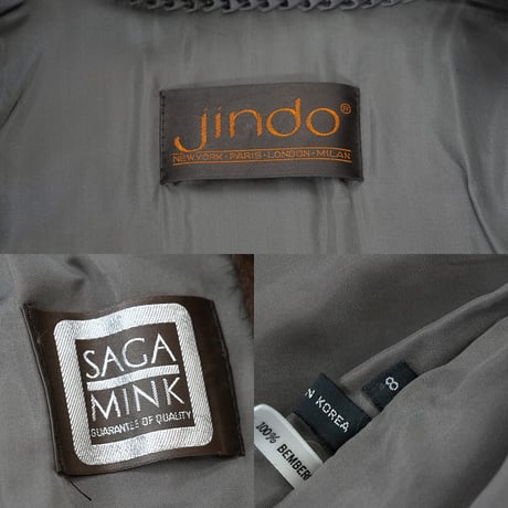 Dark Mink Coat - SAGA MINK
