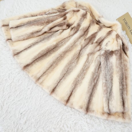 Cross Mink Jacket Genuine Vintage Fur Japan