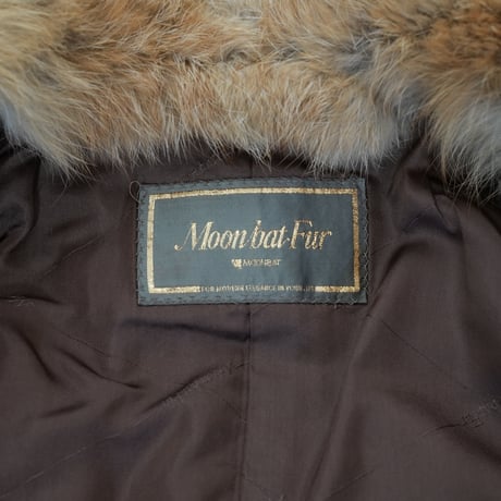 Red Fox Coat Genuine Vintage Fur Japan