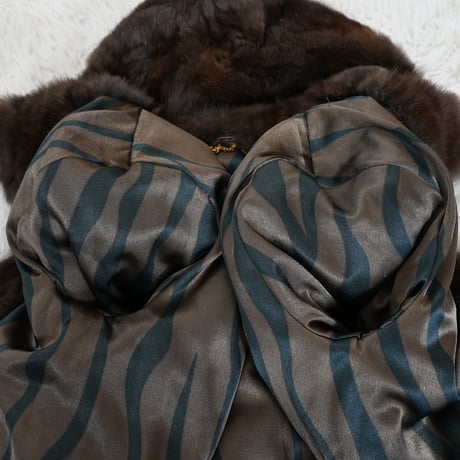 Russian Sable Zip Hoody Jacket Vintage Fur Japan