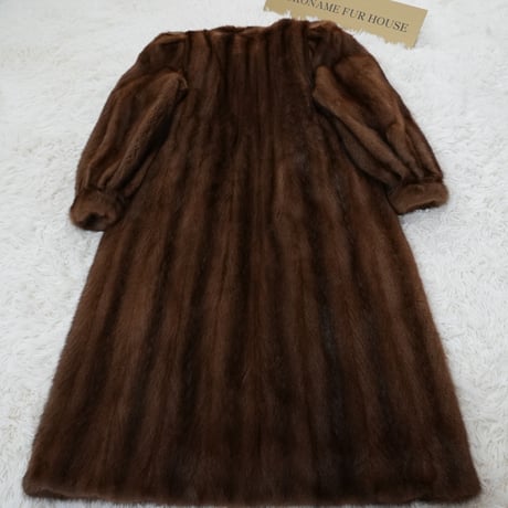 Demi Buff Mink Long Coat - SAGA MINK Vintage Fur From Japan