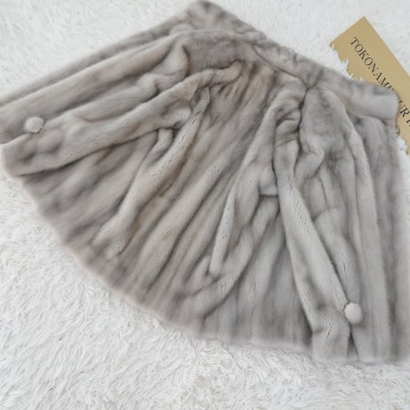 Sapphire Mink Jacket Genuine Vintage Fur Japan
