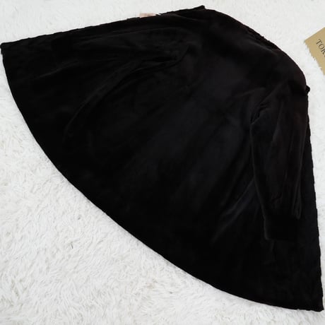Shaved Mink Coat GIOVANNI VALENTINO - SAGA MINK Genuine Vintage Fur Japan