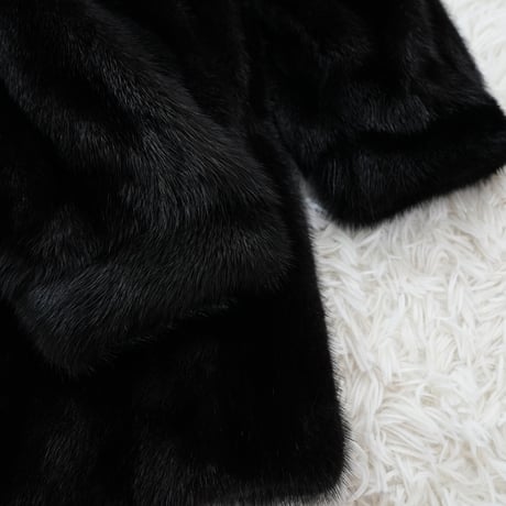 Vintage Fur Japan Dark Mink Coat - SAGA MINK