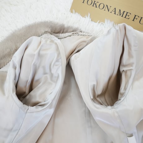 Sapphire mink fur Jacket Genuine Vintage Fur Japan